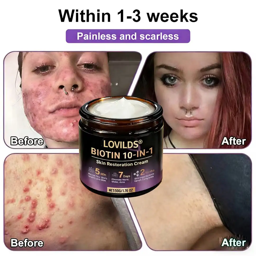 Biotin 10-in-1 Skin Restoration Cream - Image 5