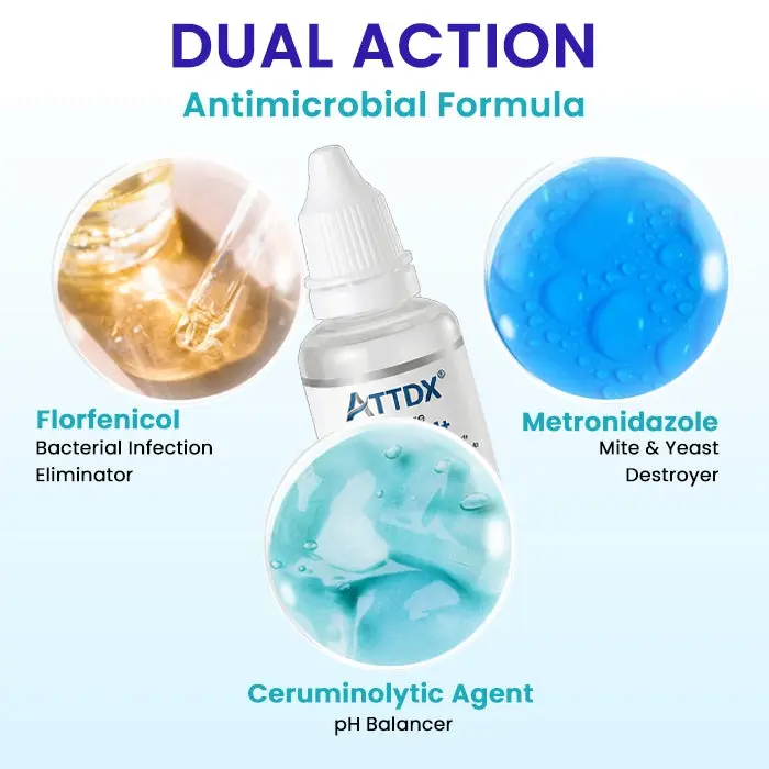 PetPure Pet Ear Pro Drops FM+ - Image 6
