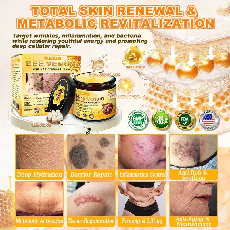 Alcuras Bee Venom Cream – Fast Skin Repair - Image 4