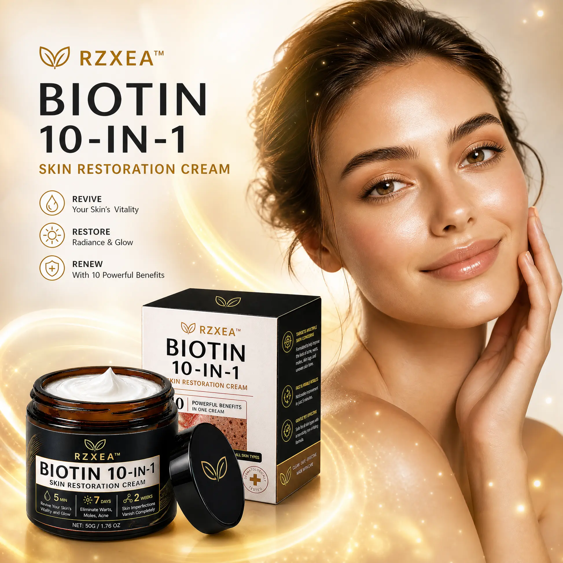 Biotin 10-in-1 Skin Restoration Cream - Image 3