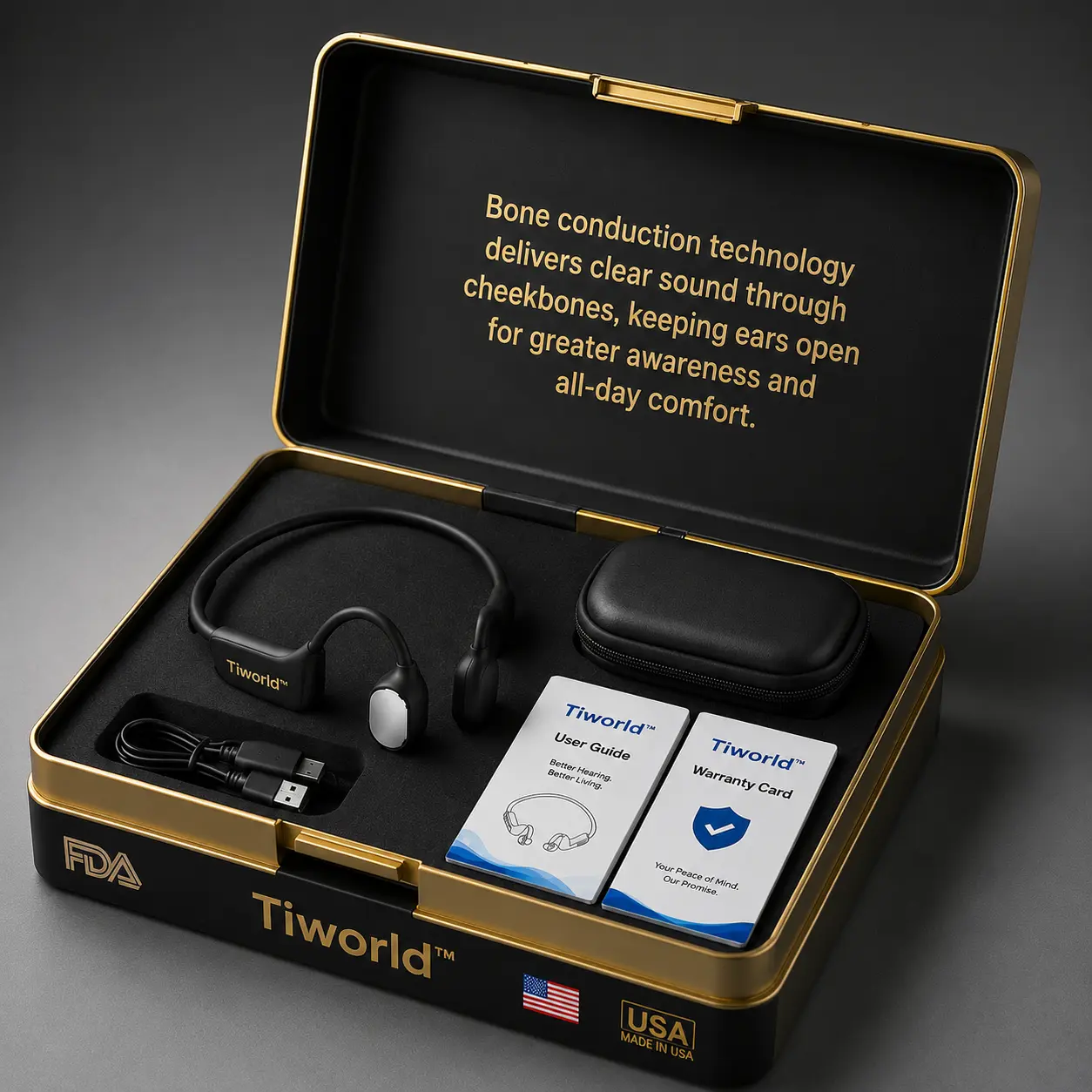 Bone Conduction Smart Hearing Headphones - Image 13