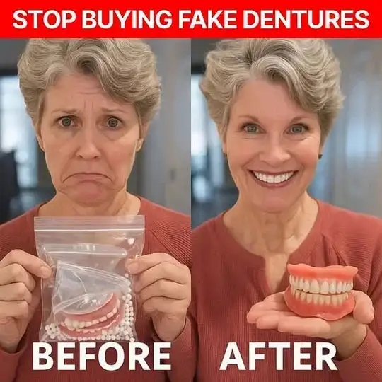 ⏰ Custom-Fit Dentures ENDS TODAY 70% OFF | Smile with Confidence - Image 13