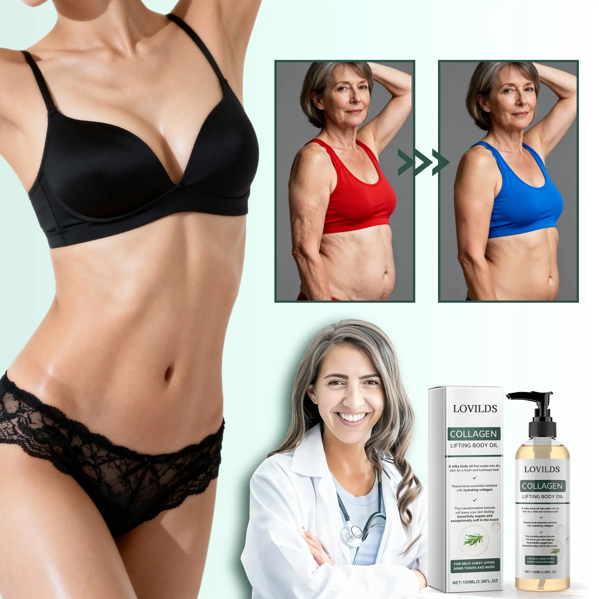 Firms and refines sagging skin by 98% in 24 hours - Image 2
