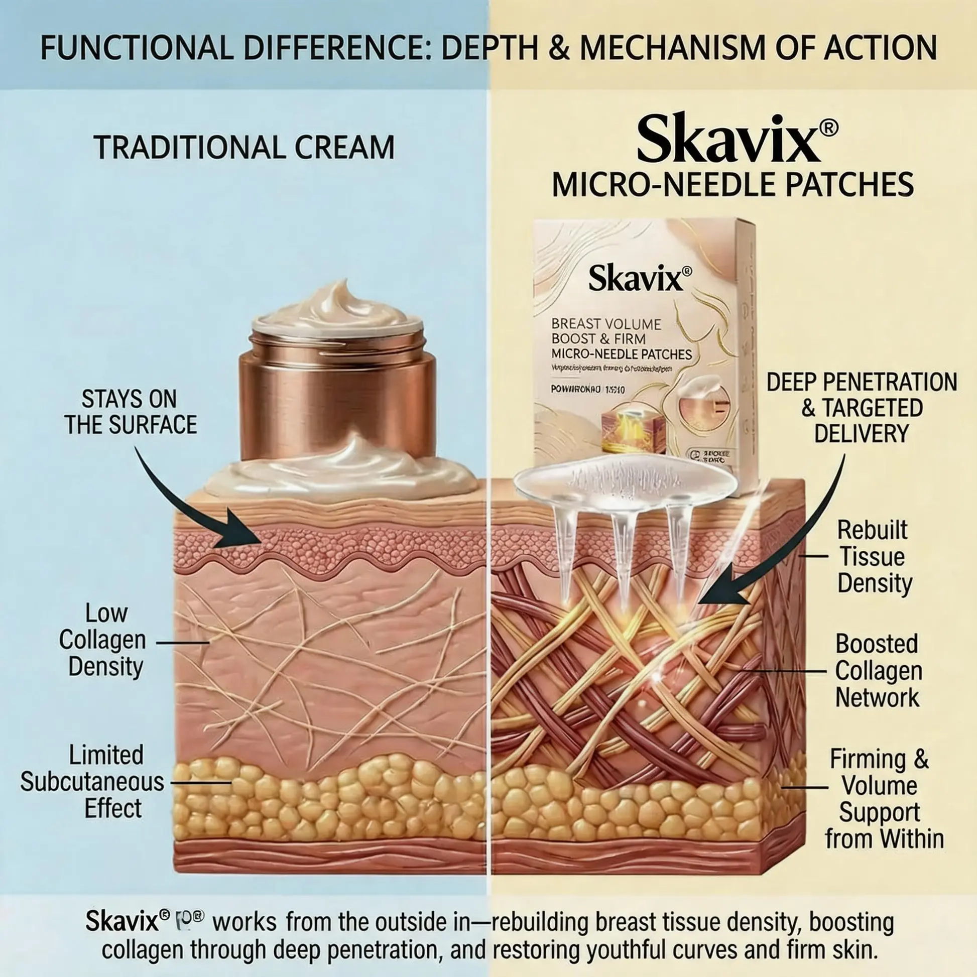 Skavix Targeted Breast Enhancement Advanced Nano-Microneedle Patches - Image 2