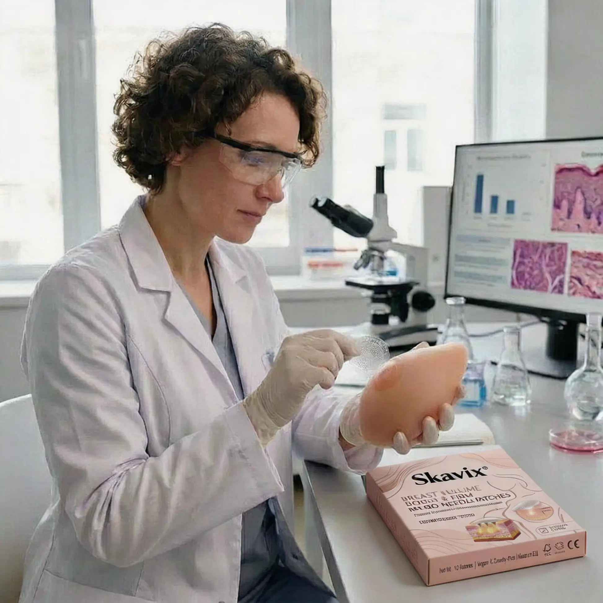 Skavix Targeted Breast Enhancement Advanced Nano-Microneedle Patches - Image 7
