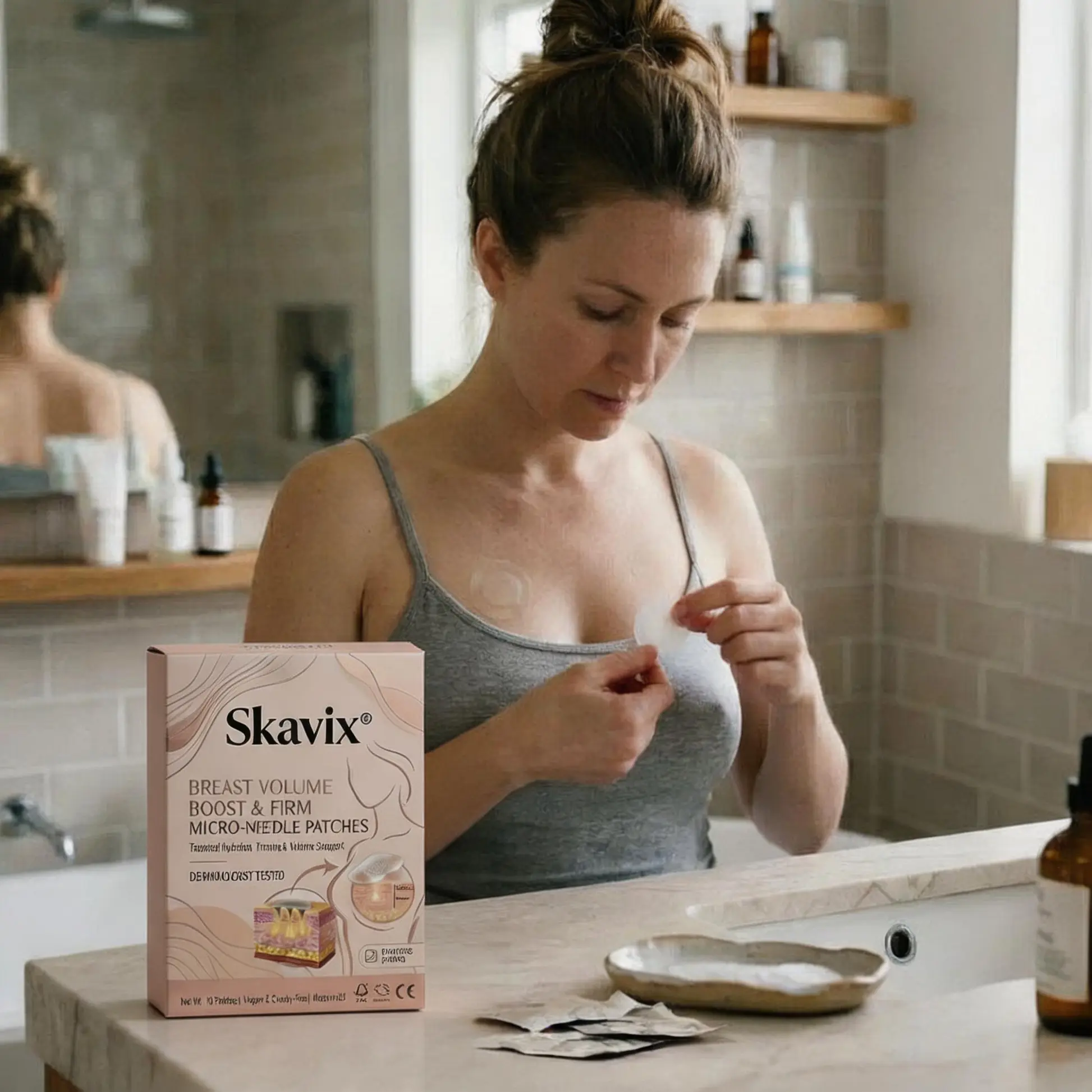 Skavix Targeted Breast Enhancement Advanced Nano-Microneedle Patches - Image 8
