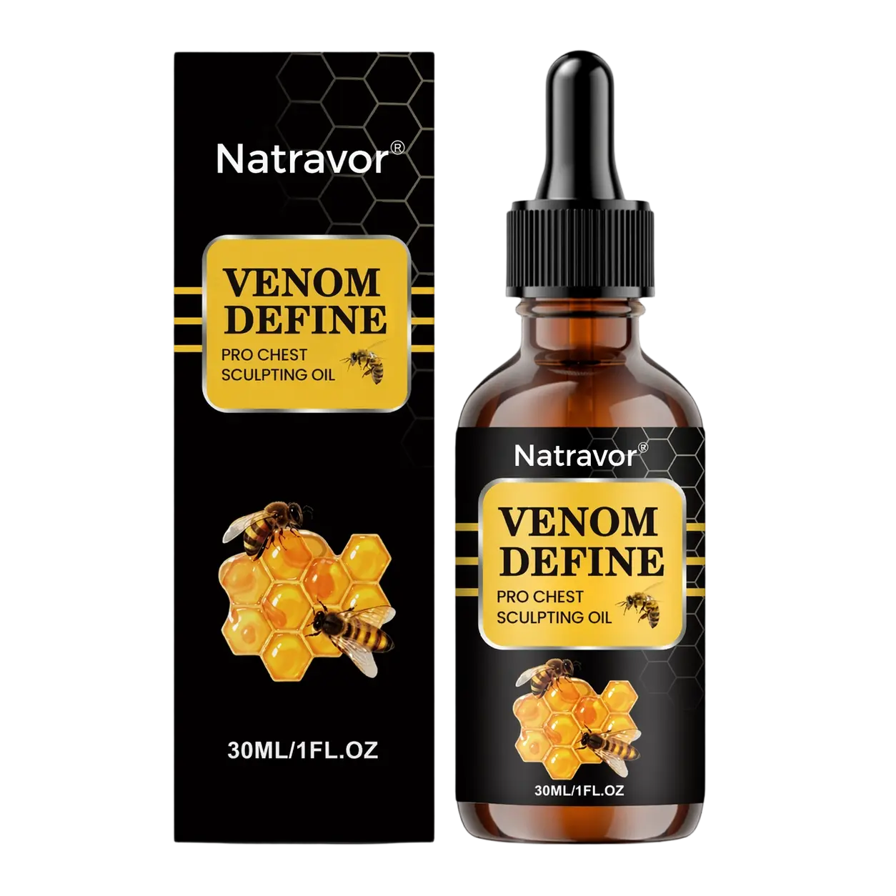 VenomDefine Pro Chest Sculpting Oil - Image 9