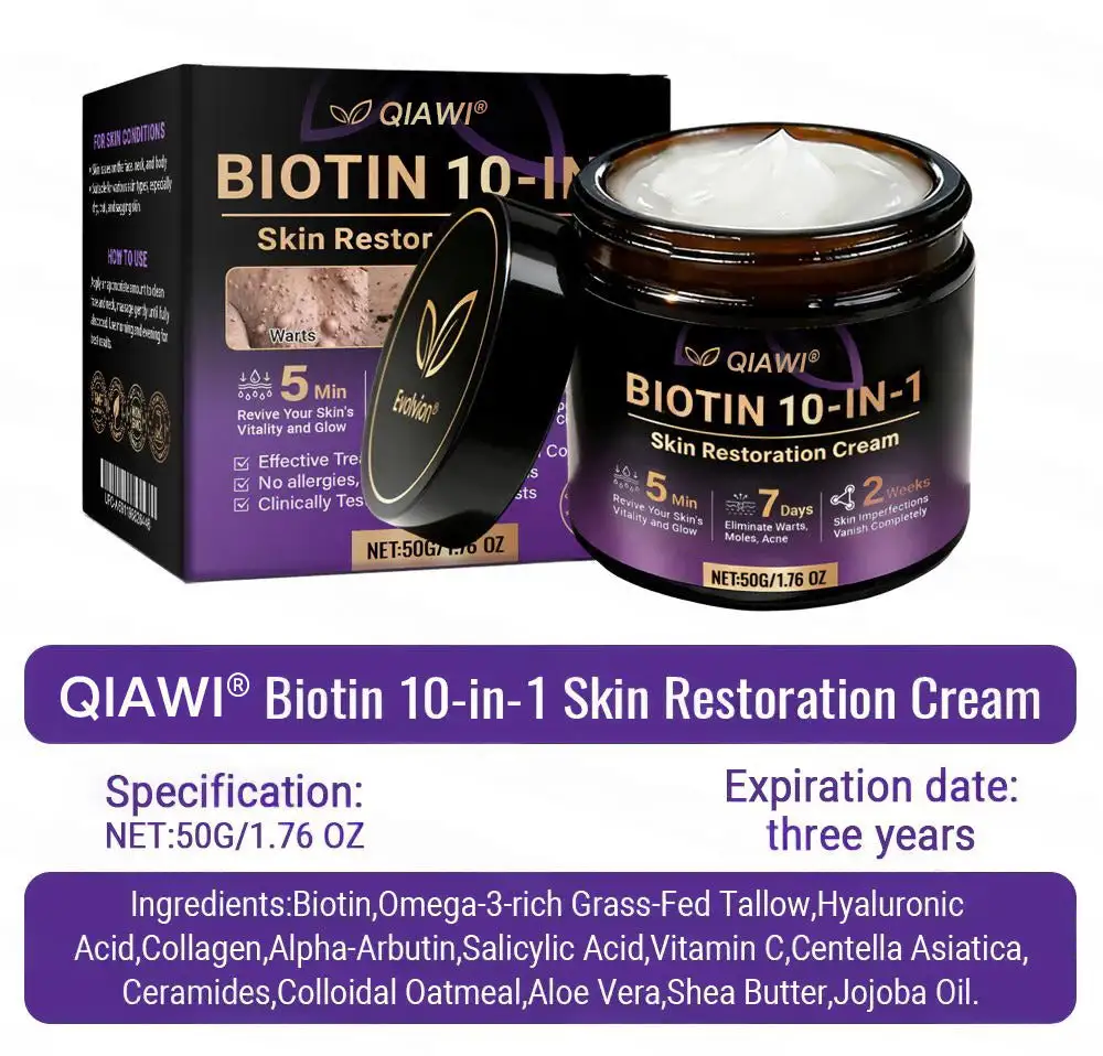 Biotin 10-in-1 Skin Restoration Cream - Image 11