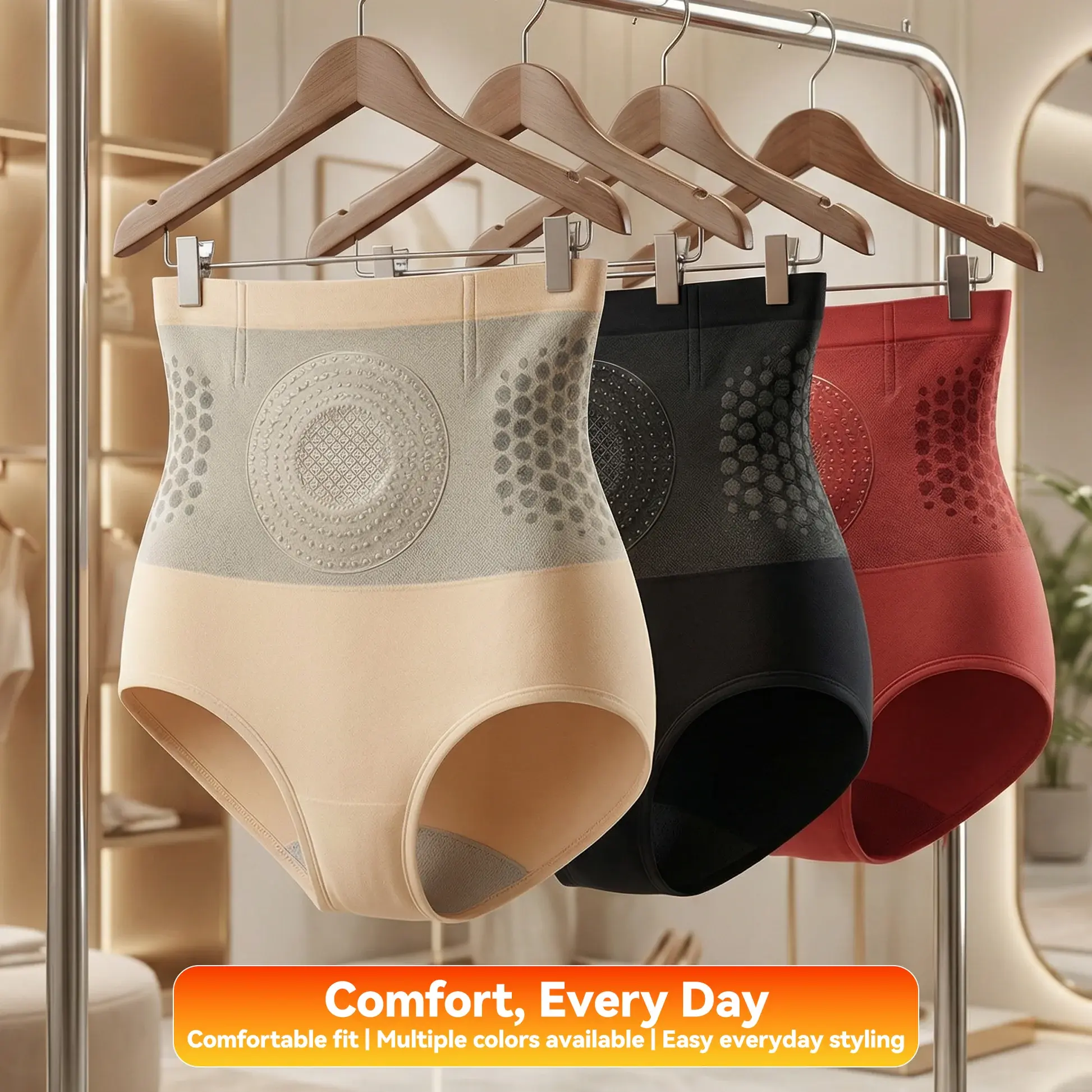 𝐌𝐨𝐫𝐢𝐧𝐠𝐚 & 𝐁𝐞𝐫𝐛𝐞𝐫𝐢𝐧𝐞 4‑In‑1 Micro‑Particle Sculpting & Fat‑Burn Shorts - Image 14