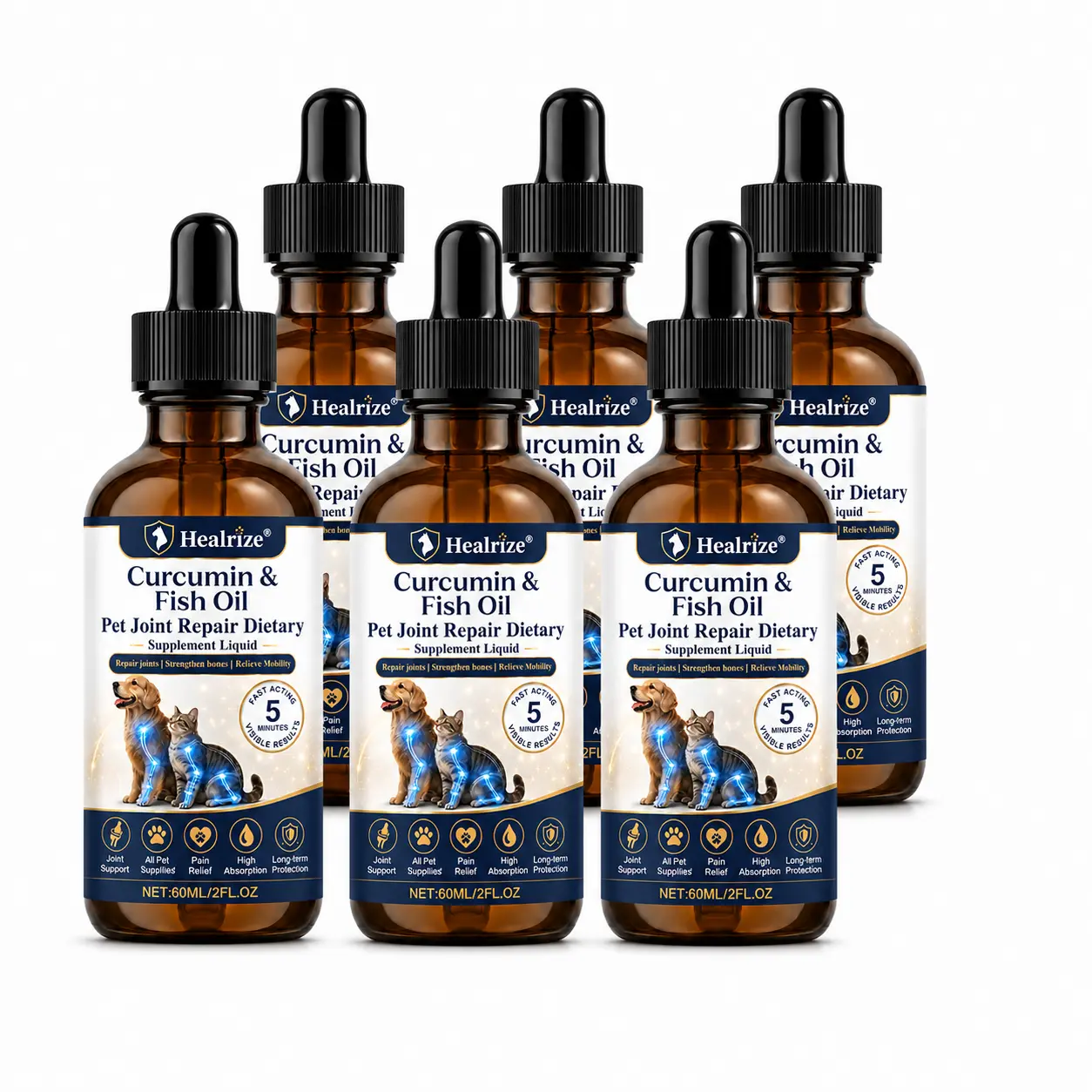 Pet Joint Care Drops Advanced Hip &Joint Support for Dogs & Cats - Image 14