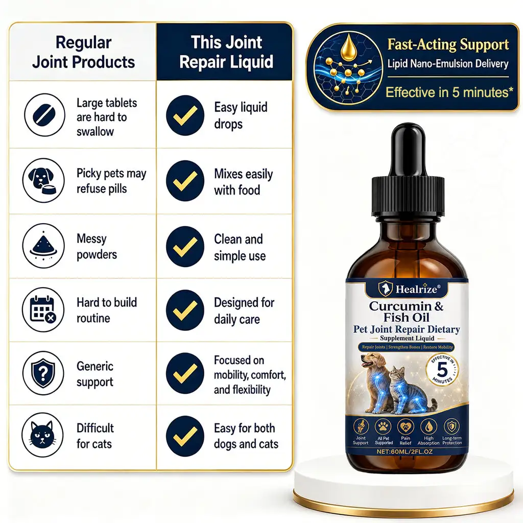 Pet Joint Care Drops Advanced Hip &Joint Support for Dogs & Cats - Image 2