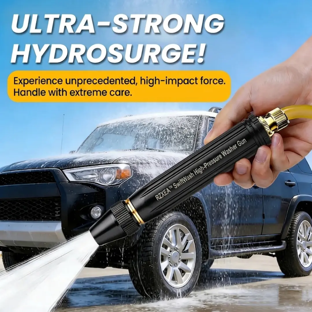 SwiftWash High-Pressure Washer Gun